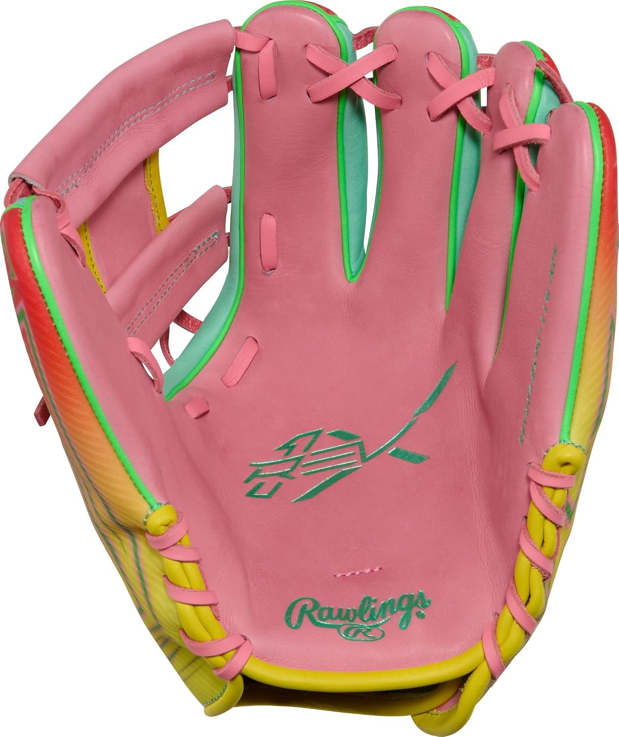 image:imageRawlings 2026 REV1X Baseball Glove  Multiple Sizes amp ColorsPink  Yellow  REV1X I Web