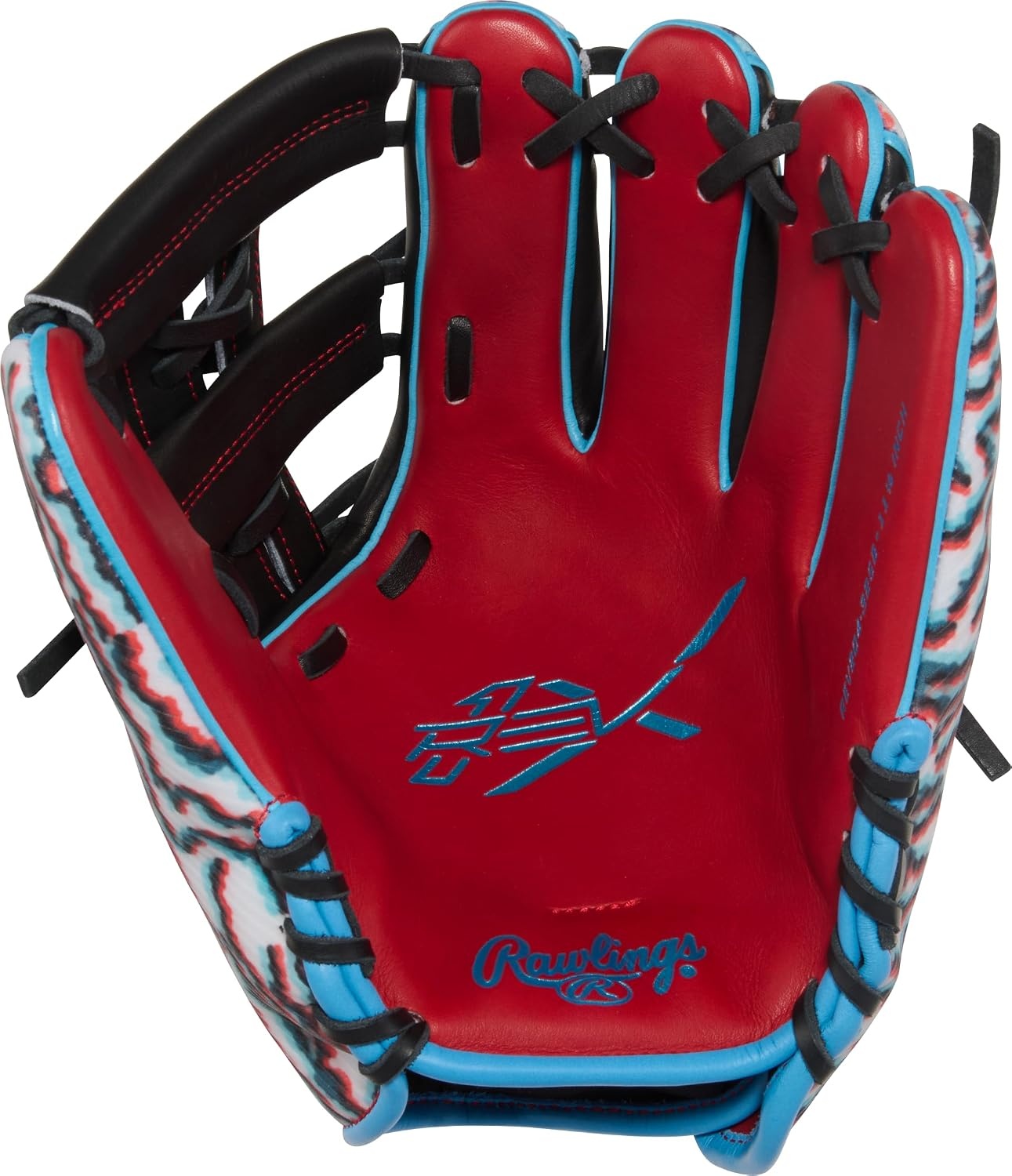 image:imageRawlings 2026 REV1X Baseball Glove  Multiple Sizes amp ColorsScarlet  Black  Split Single Post Web