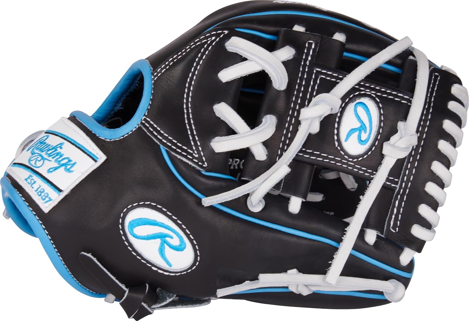 image:imageRawlings Pro Preferred Infield Baseball Gloves  Multiple Sizes amp ColorsBlack  Columbia Blue  Pro I Web