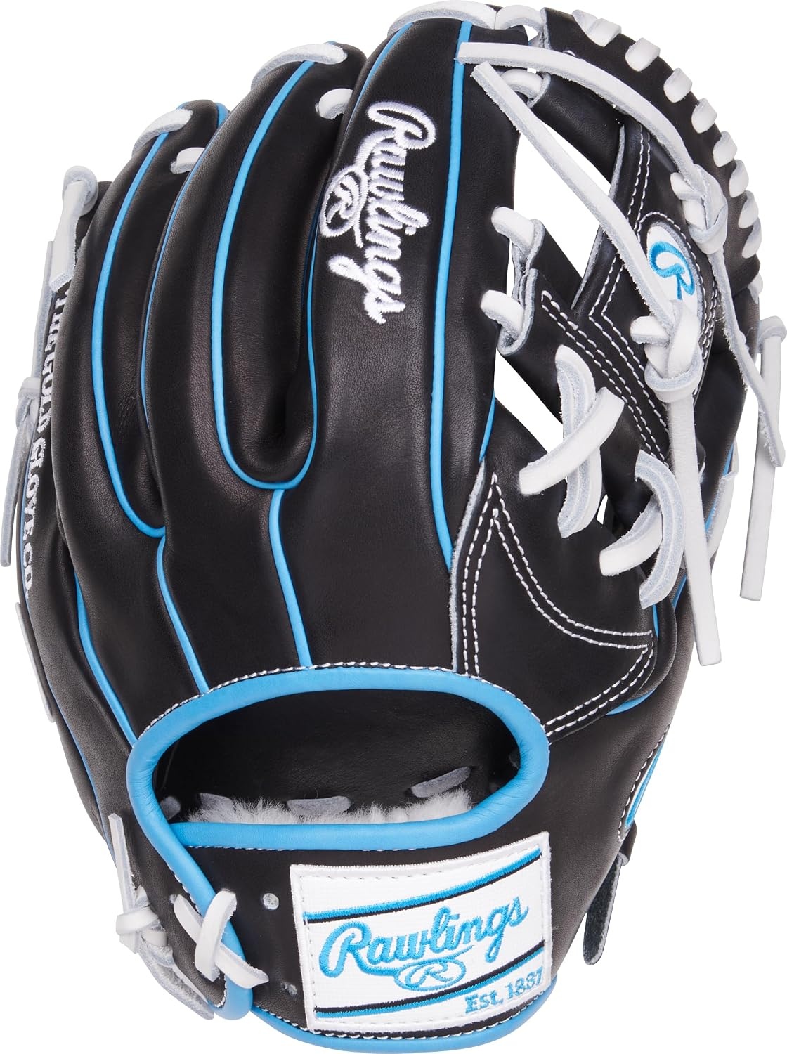 image:imageRawlings Pro Preferred Infield Baseball Gloves  Multiple Sizes amp ColorsBlack  Columbia Blue  Pro I Web
