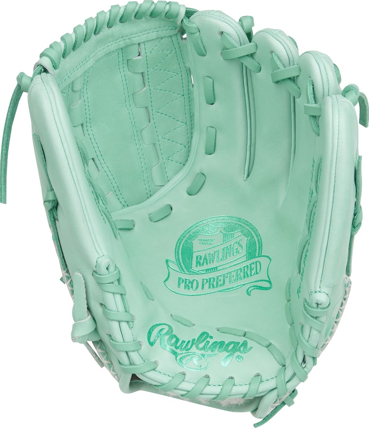 image:imageRawlings Pro Preferred Infield Baseball Gloves  Multiple Sizes amp ColorsMint  Vertical Hinge Web
