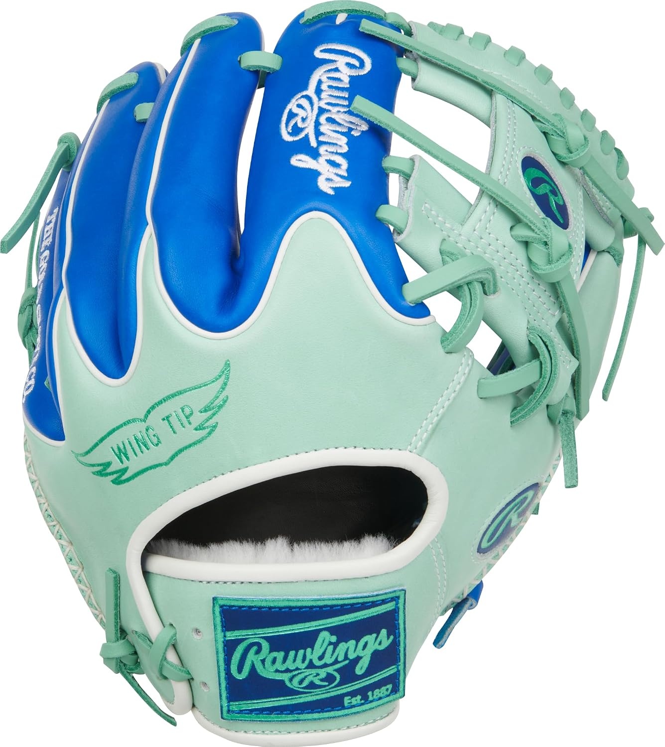 image:imageRawlings Pro Preferred Infield Baseball Gloves  Multiple Sizes amp ColorsRoyal  Mint Pro I Web