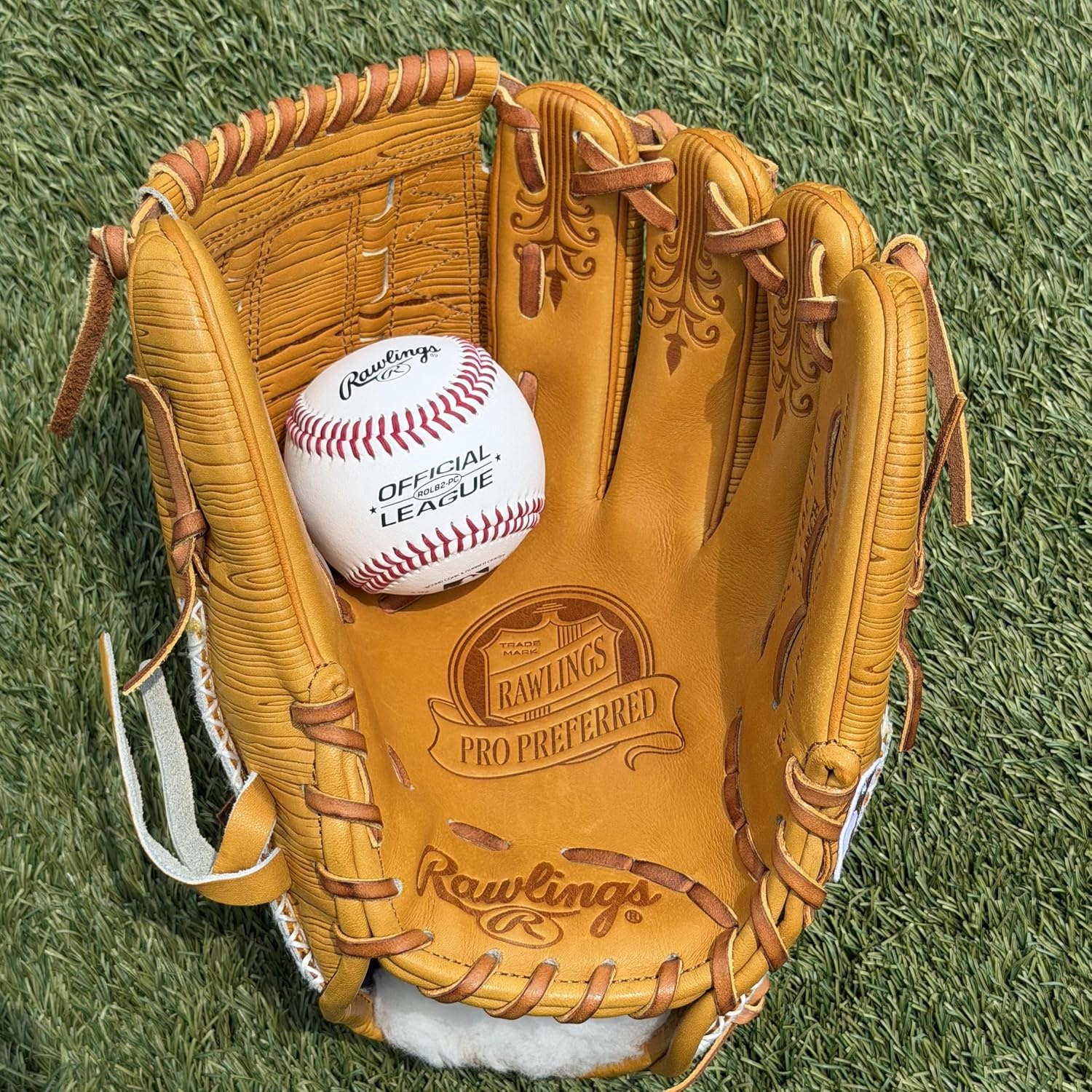 image:imageRawlings Pro Preferred Infield Baseball Gloves  Multiple Sizes amp ColorsTan  Dual Hinge Web