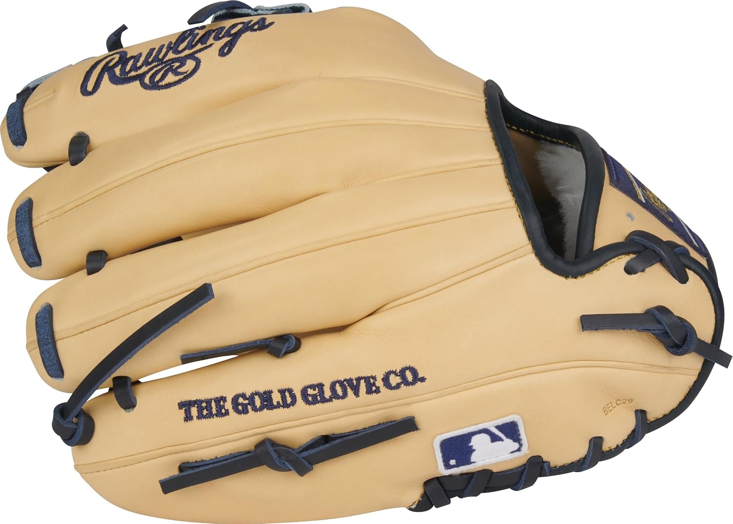image:imageRawlings Pro Preferred Infield Baseball Gloves  Multiple Sizes amp ColorsVolpe  Camel  Navy Pro I Web