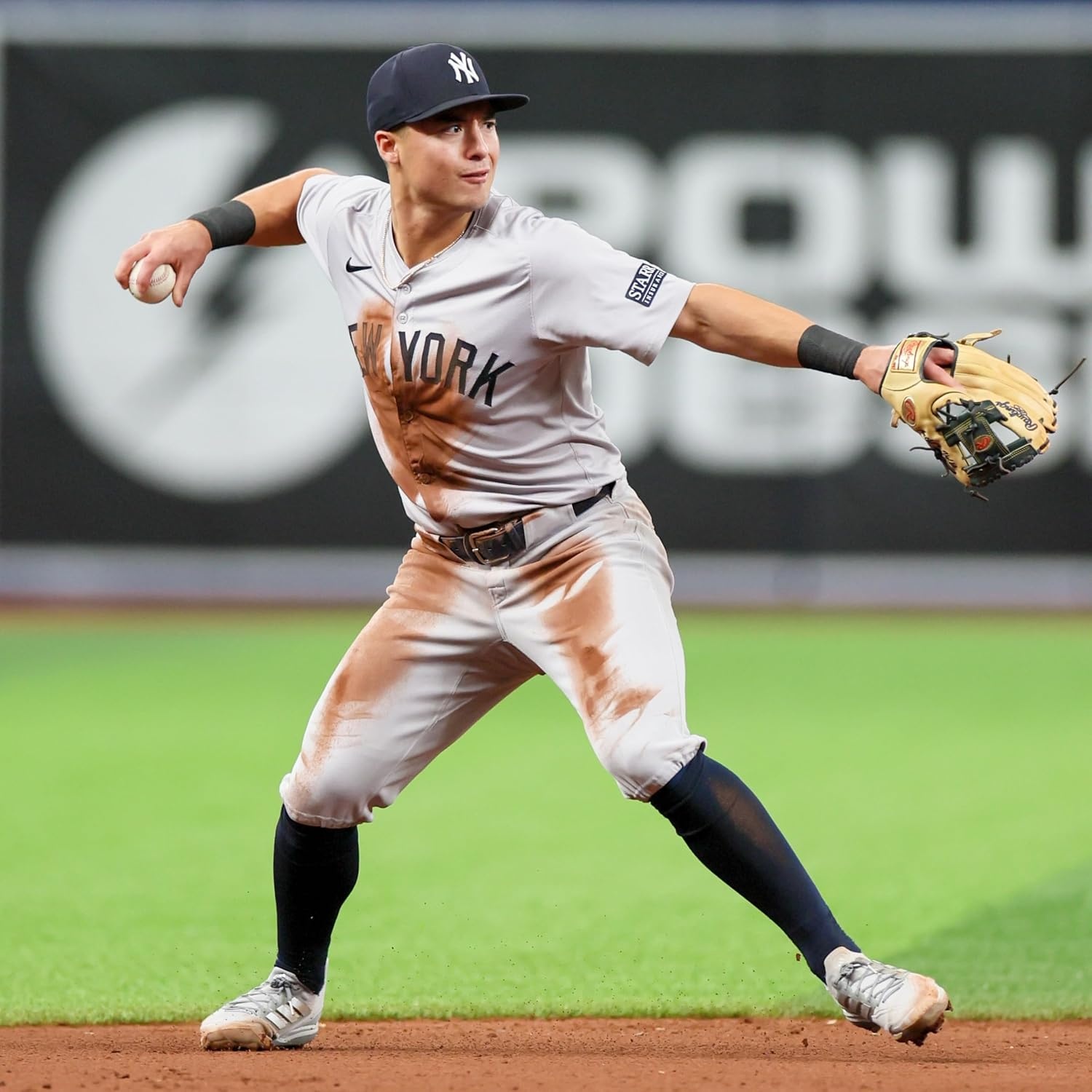 image:imageRawlings Pro Preferred Infield Baseball Gloves  Multiple Sizes amp ColorsVolpe  Camel  Navy Pro I Web
