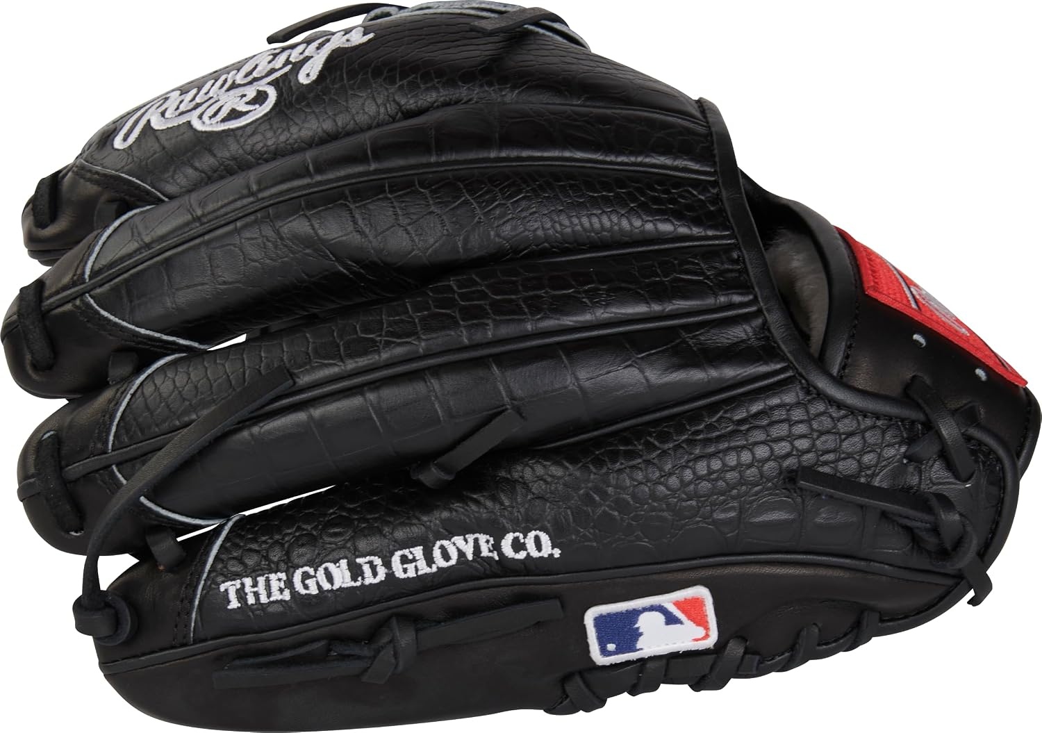 image:imageRawlings Pro Preferred Infield Baseball Gloves  Multiple Sizes amp ColorsdeGrom  Black  Croc  TwoPiece Solid Web