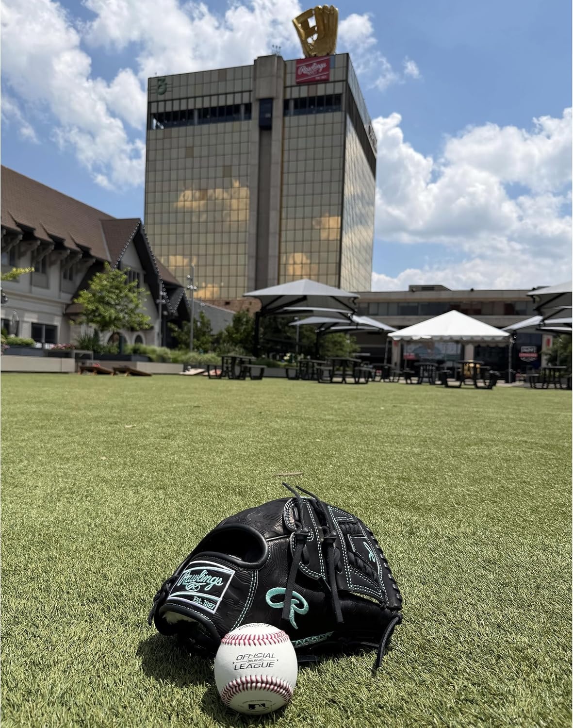 image:imageRawlings Pro Preferred Infield Baseball Gloves  Multiple Sizes amp ColorsdeGrom  Black  Mint  Laced 2Piece Web