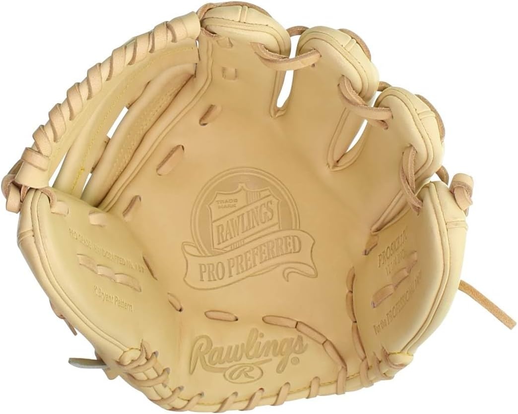 image:imageRawlings Pro Preferred Outfield Baseball Gloves  Multiple Sizes amp ColorsBryant  Camel  Camel  Pro H Web