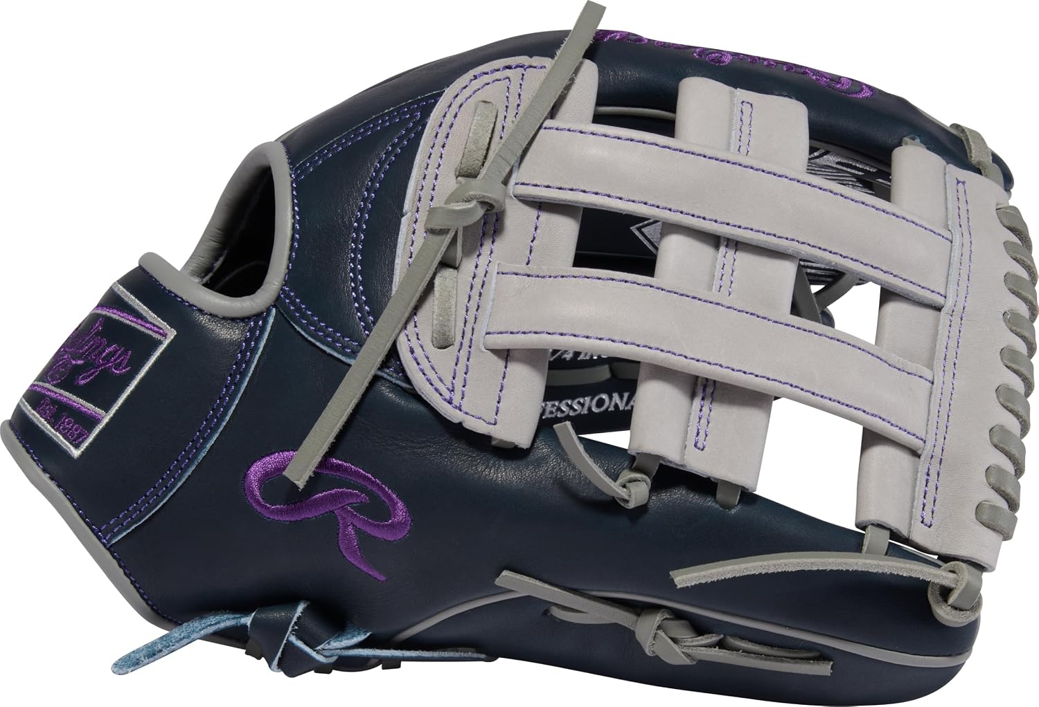 image:imageRawlings Pro Preferred Outfield Baseball Gloves  Multiple Sizes amp ColorsJudge  Navy  Gray  Pro H Web
