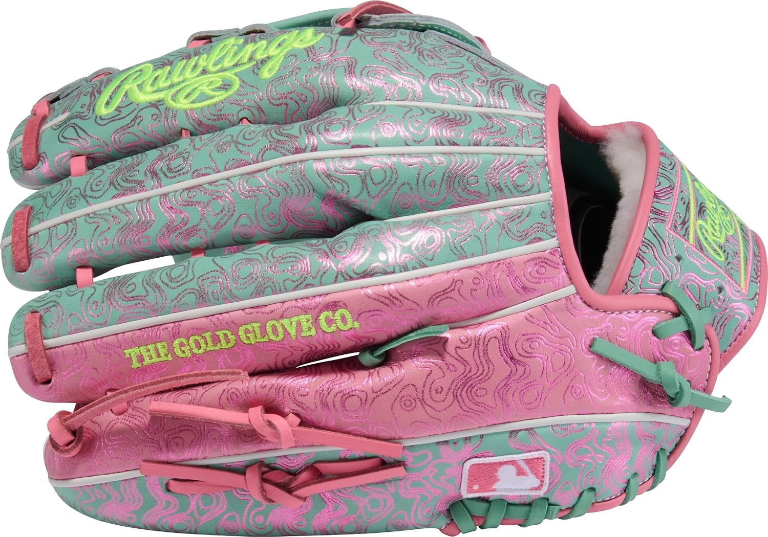 image:imageRawlings Pro Preferred Outfield Baseball Gloves  Multiple Sizes amp ColorsTatis Jr  Mint  Pink  Pro H Web