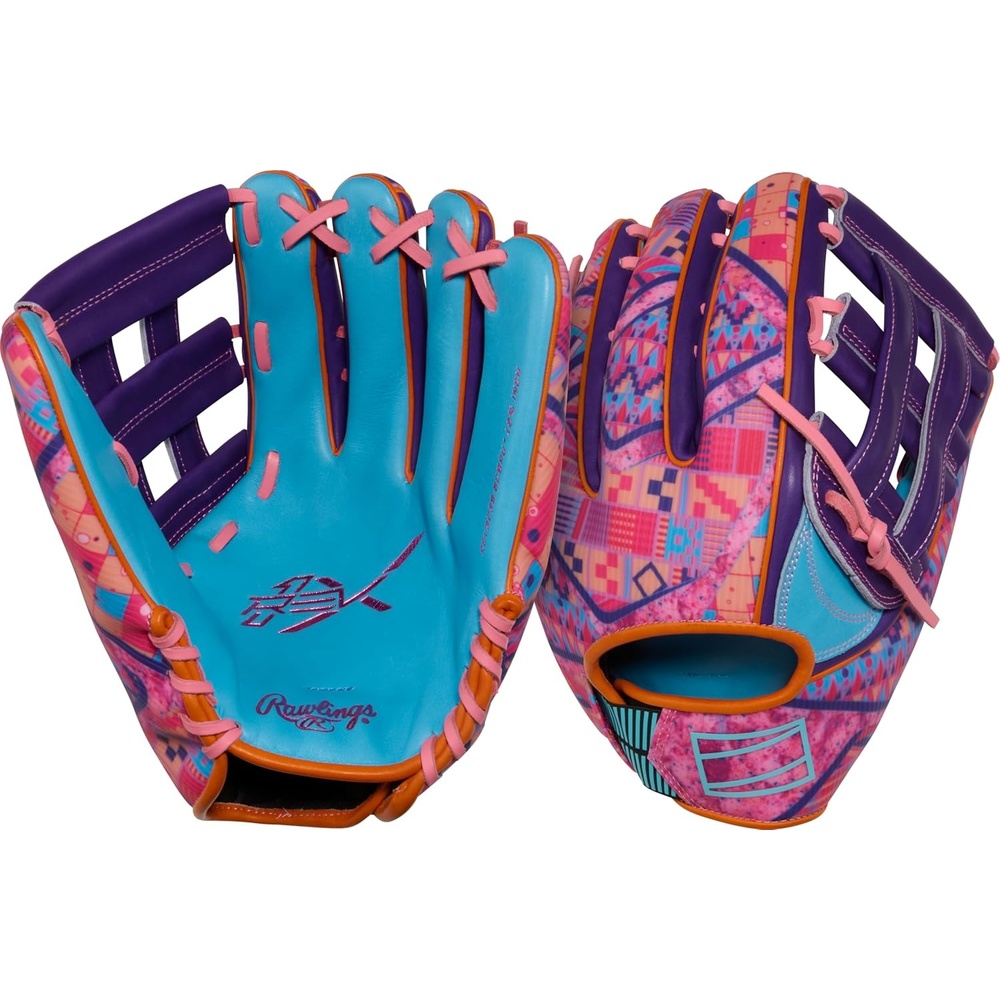 image:imageRawlings 2026 REV1X Baseball Glove  Multiple Sizes amp ColorsColumbia Blue  Purple  Pro H Web