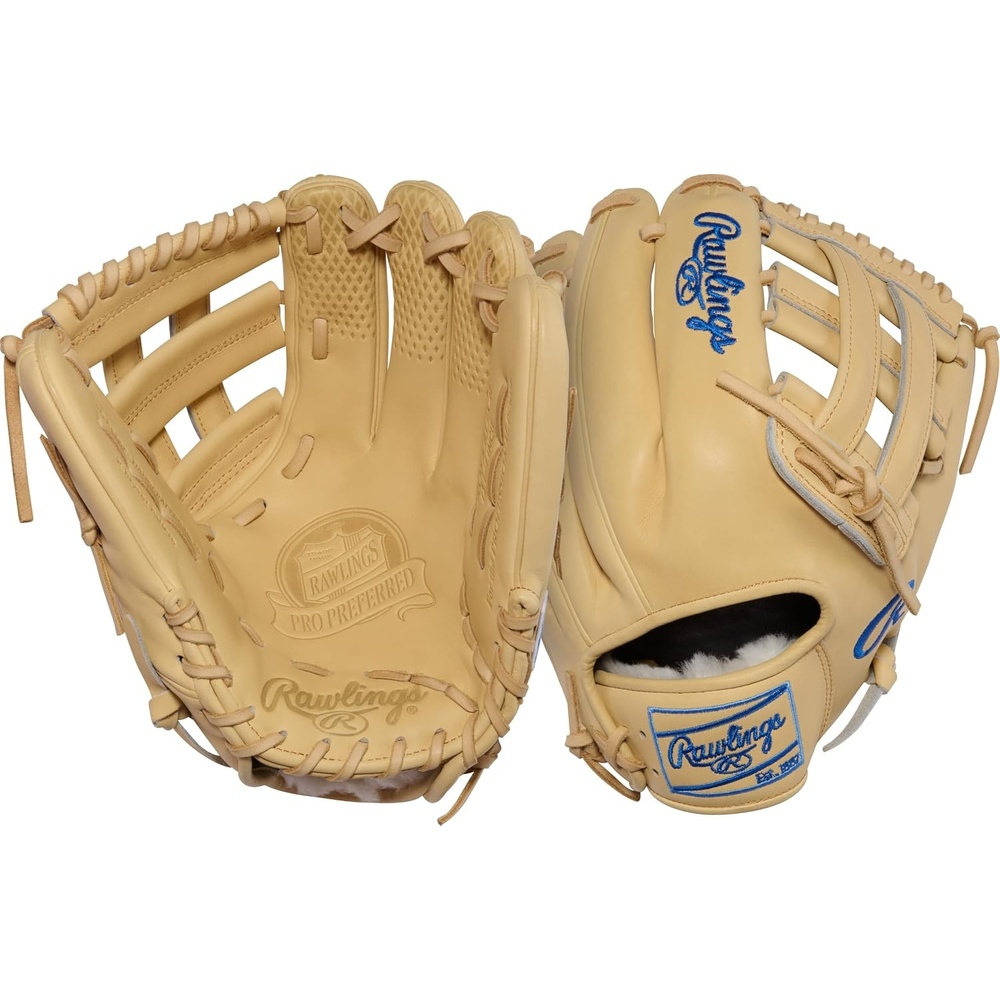 image:imageRawlings Pro Preferred Outfield Baseball Gloves  Multiple Sizes amp ColorsBryant  Camel  Pro H Web