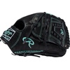 image:imageRawlings Pro Preferred Infield Baseball Gloves  Multiple Sizes amp ColorsdeGrom  Black  Mint  Laced 2Piece Web
