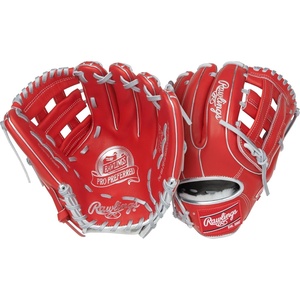 image:imageRawlings Pro Preferred Infield Baseball Gloves  Multiple Sizes amp ColorsCorrea  Scarlet  Pro H Web